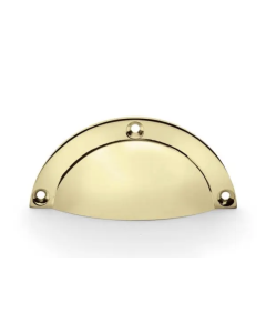 Alexander and Wilks Polished Brass 97mm Raoul Cup Handle | AW910PB