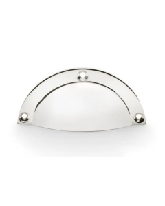 Alexander and Wilks Polished Nickel 97mm Raoul Cup Handle | AW910PN
