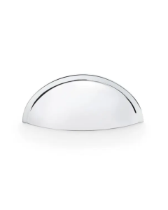 Alexander and Wilks Polished Chrome 85mm Quieslade Cup Handle | AW909PC