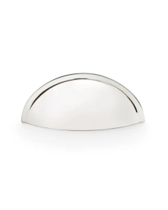 Alexander and Wilks Polished Nickel 85mm Quieslade Cup Handle | AW909PN