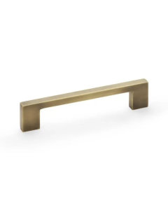 A&W Antique Brass Marco Cupboard Pull Handle c/c 128mm | AW837-128-AB