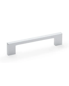 A&W Polished Chrome Marco Cupboard Pull Handle c/c 128mm | AW837-128-PC