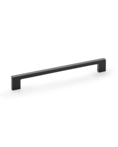A&W Black Marco Cupboard Pull Handle c/c 224mm | AW837-224-BL