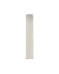 Steelworx Plain 500mm Satin Stainless Steel Finger Plate | FPP1500SSS