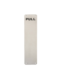 Steelworx Pull 350mm Satin Stainless Steel Finger Plate | FPP1351SSS