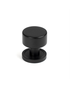 Anvil Matt Black Kelso 25mm Cabinet Knob (Plain) | 50337