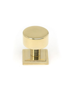 Anvil Polished Brass Kelso 25mm Cabinet Knob (Square) | 50294