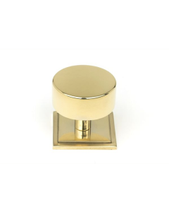 Anvil Polished Brass Kelso 38mm Cabinet Knob (Square) | 50300