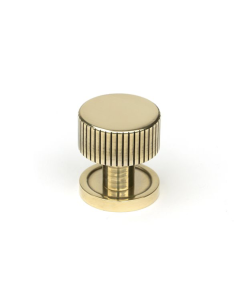Anvil Aged Brass Judd 25mm Cabinet Knob (Plain) | 50377
