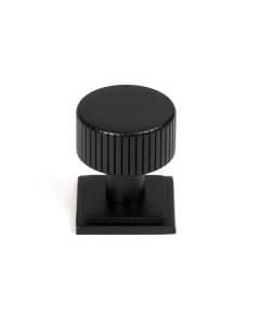 Anvil Matt Black Judd 25mm Cabinet Knob (Square) | 50426
