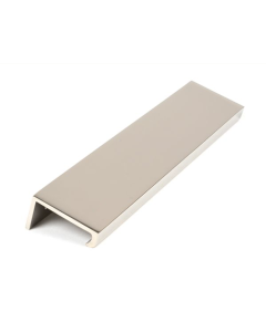 Polished Nickel 200mm Plain Edge Pull | 50702