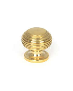 Anvil Polished Brass Beehive 30mm Cabinet Knob | 91769