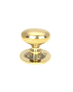 Anvil Aged Brass Oval 33mm Cabinet Knob | 46725