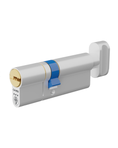 70mm 3* Star TS007 35(Ext)/35 KD Kitemarked Key and Turn Euro Dimple Cylinder | CV50024