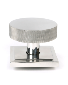 Polished Marine SS (316) Brompton Centre Door Knob (Square) | 46769