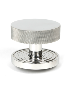 Polished Marine SS (316) Brompton Centre Door Knob (Beehive) | 46768