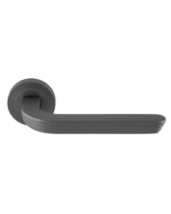 Set Manital Anthracite Cloud Lever Furniture on round rose | CD5ANT