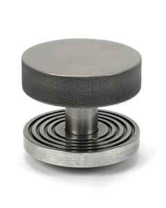 Pewter Brompton Centre Door Knob (Beehive) | 46764