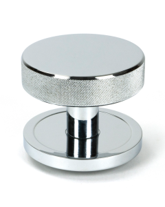 Polished Chrome Brompton Centre Door Knob (Plain) | 46738