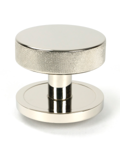 Polished Nickel Brompton Centre Door Knob (Plain) | 46742