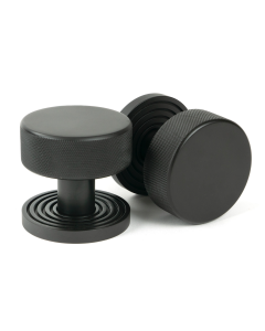 Aged Bronze Brompton Mortice/Rim Knob Set (Beehive) | 46788