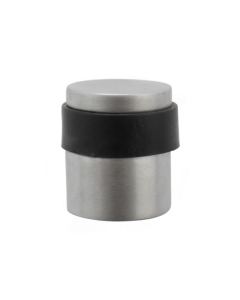 Satin Chrome Cylinder Door Stop | ADSCPSC