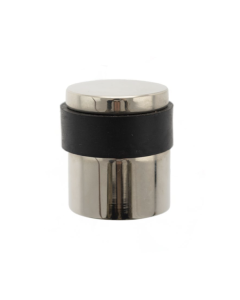 Polished Nickel Cylinder Door Stop | ADSCPPN