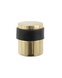 Polished Brass Cylinder Door Stop | ADSCPPB