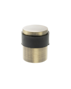 Antique Brass Cylinder Door Stop | ADSCPAB