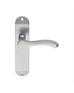 Carlisle Serozzetta Satin Chrome Lever On Latch Backplate | SZM132SC