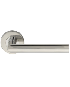 Carlisle Brass Polished Stainless Steel Mitred Lever | CSL1192BSS