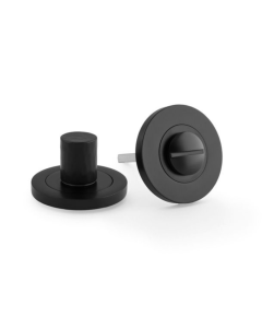 Alexander & Wilks Matt Black Hammered Turn and Release | AW793BL