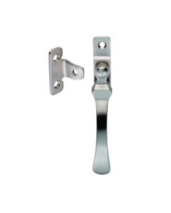 Satin Nickel Locking Wedge Pattern Casement Fastener