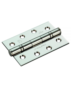 Pair Bright Stainless Steel 102mm (4") Grade 11 Ball Race Hinge | HIN14322/11BSS
