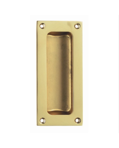 Carlisle Brass Polished Brass 102mm Flush Pull | AQ90PB