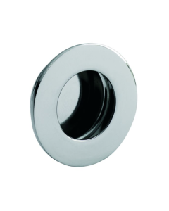 Carlisle Brass Bright Stainless Steel 50mm Circular Flush Pull | FPH1002BSS