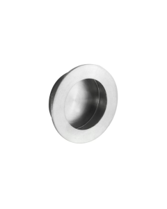 Carlisle Brass Satin Stainless Steel 50mm Circular Flush Pull | FPH1002SSS