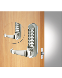 Codelocks Stainless Steel Heavy Duty Back to Back Passage Latch | CL515 SS BB