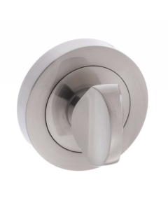 Set Status Satin Nickel Round WC Turn & Release | S2WCRSN