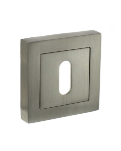 Status Satin Nickel Square Key Escutcheon | S4ESCKSSN
