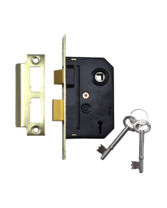 UNION L2295 75mm 2 lever Sashlock - Bagged