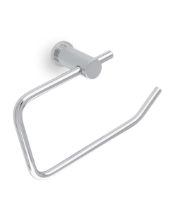 Alexander & Wilks Polished Chrome Brunel Reeded Toilet Roll Holder | AW452PC