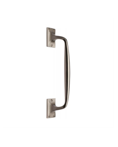 Heritage Brass Satin Nickel Door Pull Handle Offset 310mm