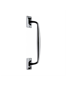 Heritage Brass Polished Chrome Door Pull Handle Offset 310mm