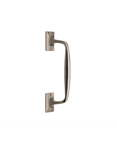Heritage Brass Satin Nickel Door Pull Handle Offset 253mm