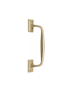 Heritage Brass Satin Brass Door Pull Handle Offset 202mm
