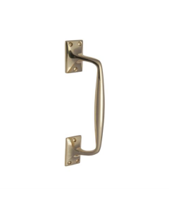Heritage Brass Polished Brass Door Pull Handle Offset 202mm