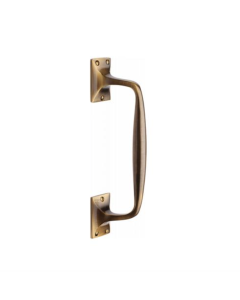 Heritage Brass Antique Brass Door Pull Handle Offset 202mm