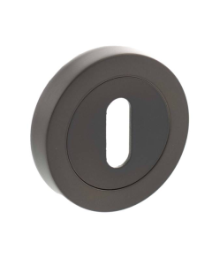 Pair Urban dark Bronze Old English Standard Key Escutcheon | OEESCKUDB