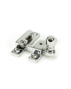 From the Anvil Polished Chrome Mushroom Quadrant Fastener - Narrow | 45999